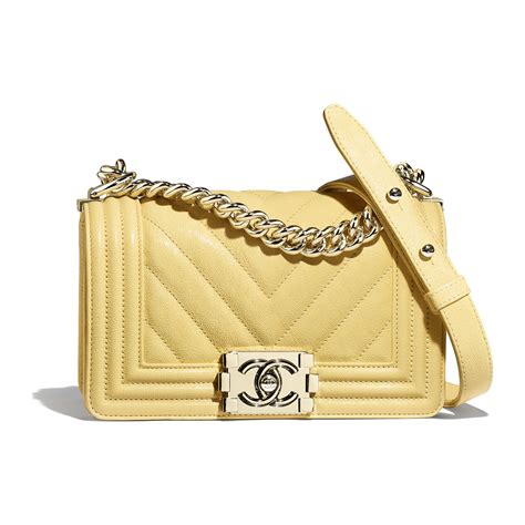 chanel yellow boy bag|chanel le boy bag yupoo.